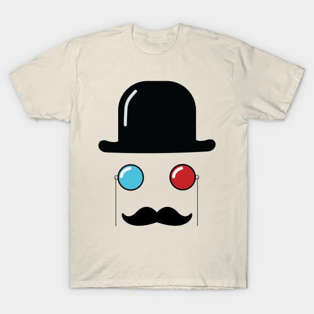 3d monocle T-Shirt by gazonula